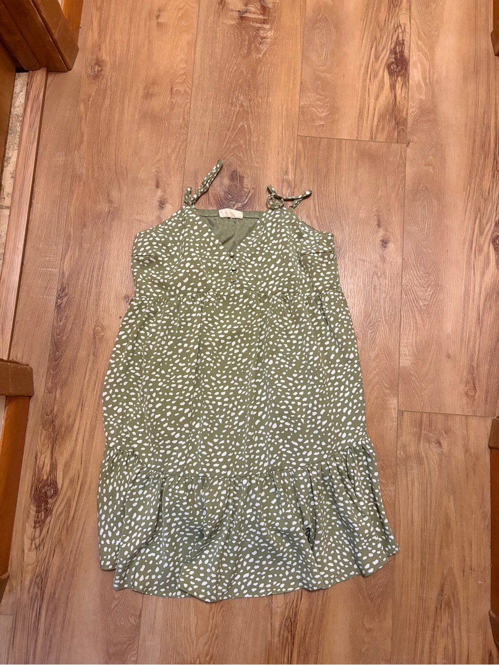 New In Large Green Dress